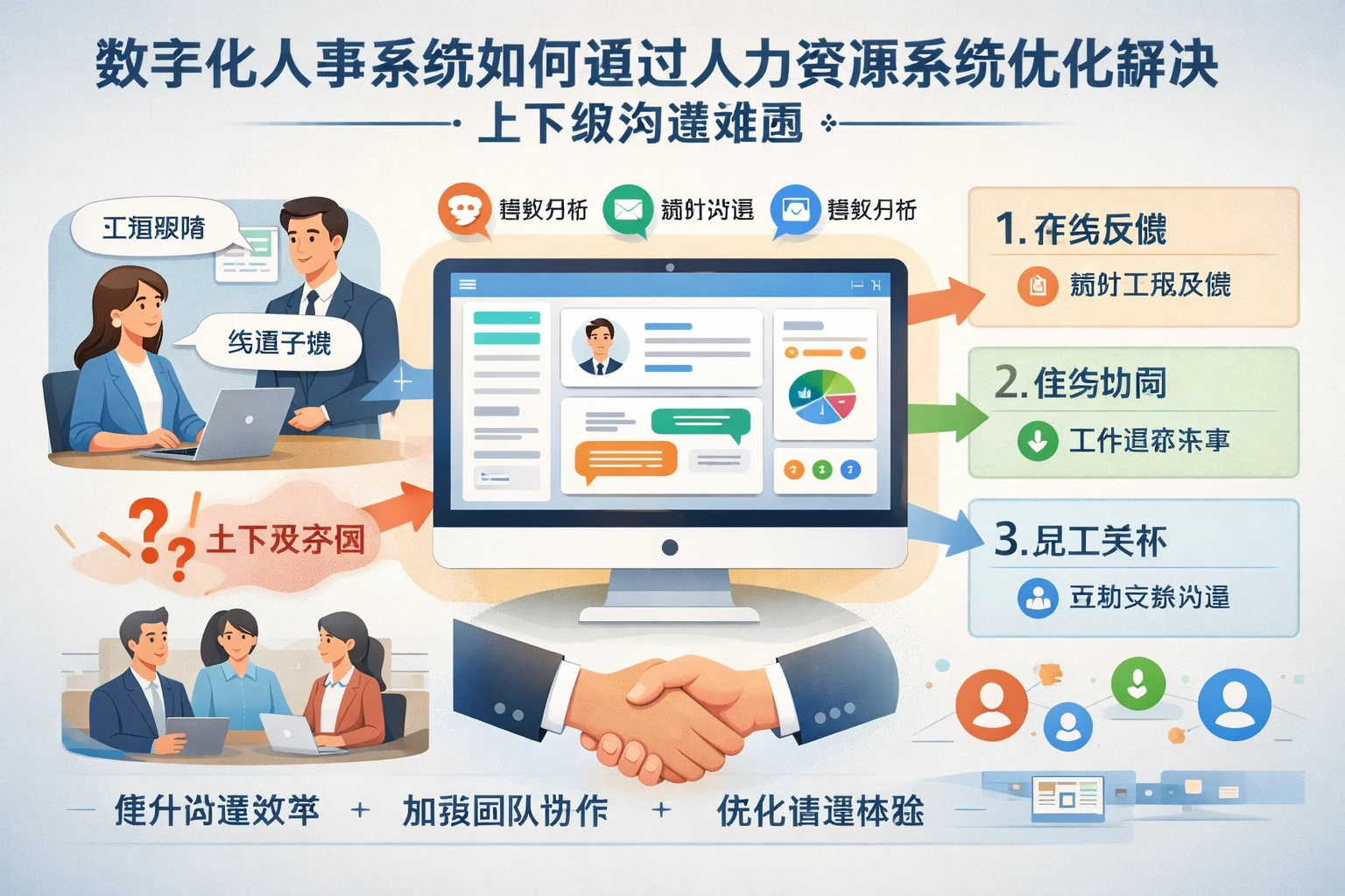 数字化人事系统如何通过人力资源系统优化解决上下级沟通难题 - 人事系统案例解析