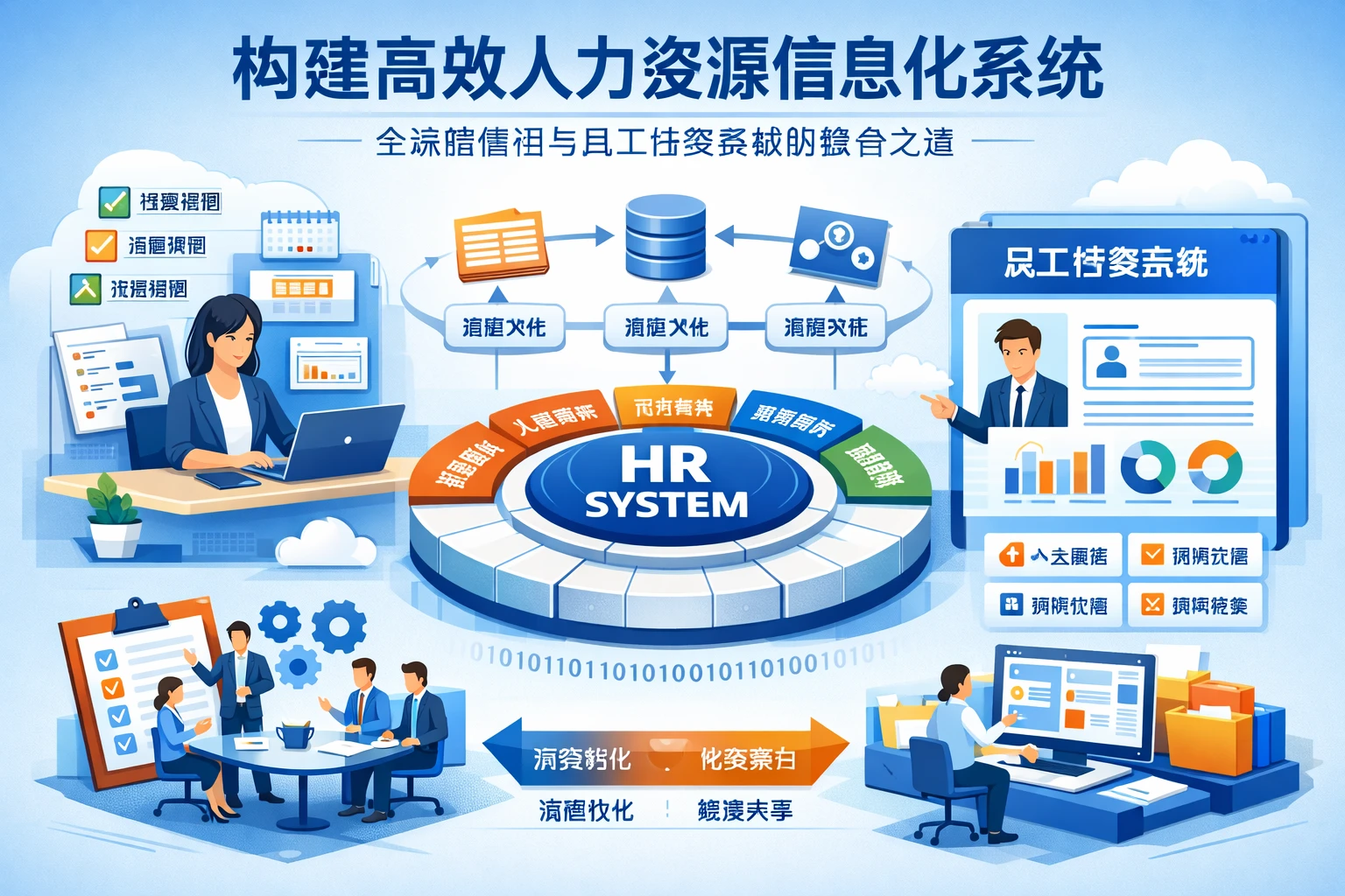 构建高效人力资源信息化系统：全流程管理与员工档案系统的整合之道