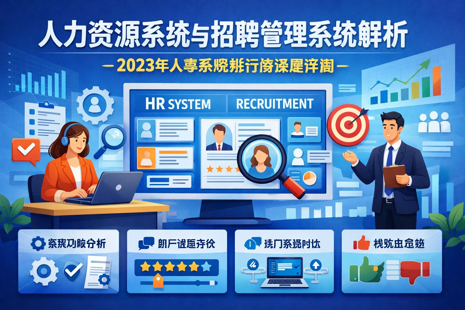 人力资源系统与招聘管理系统解析：2023年人事系统排行榜深度评测
