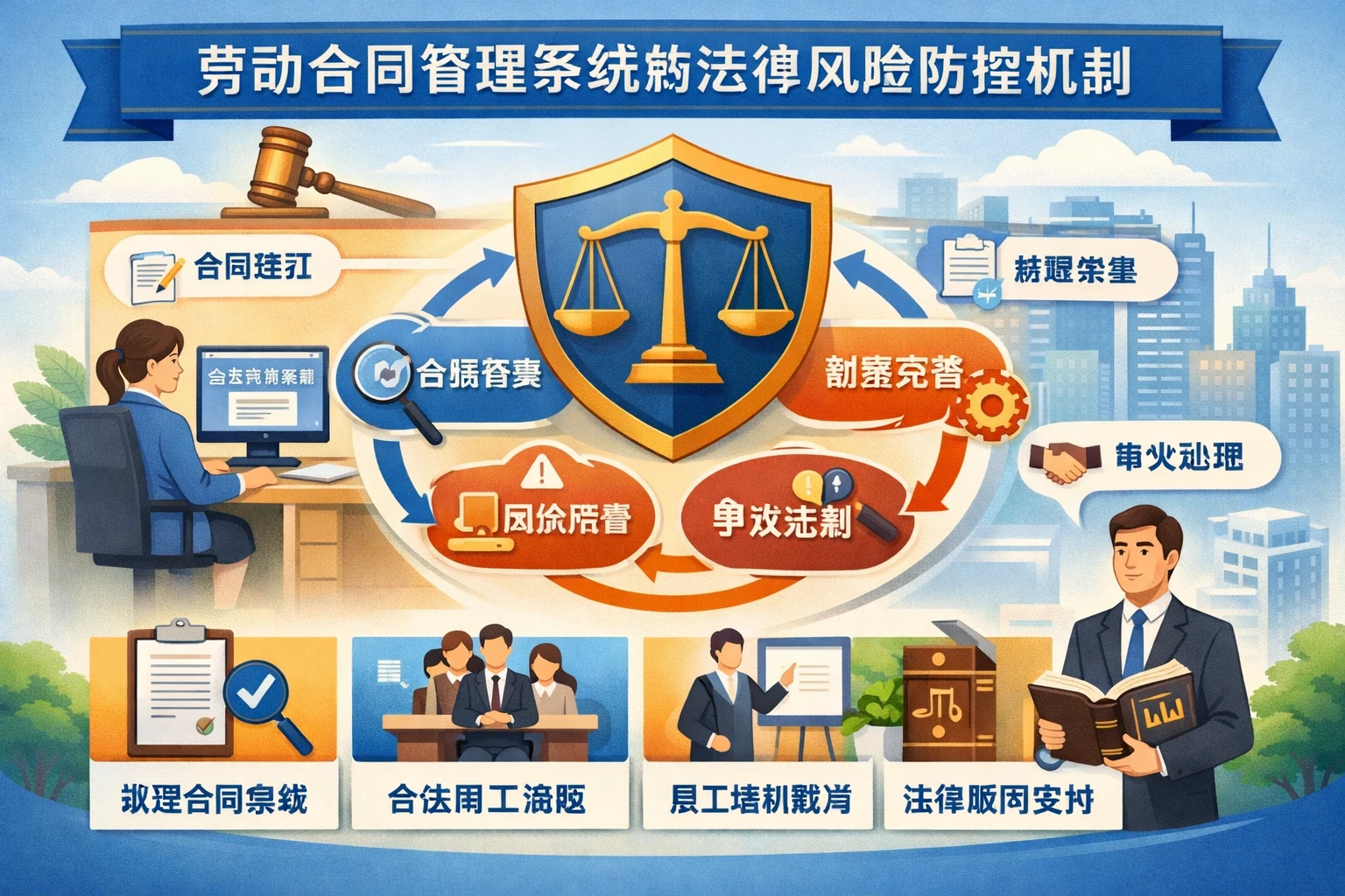 劳动合同管理系统的法律风险防控机制