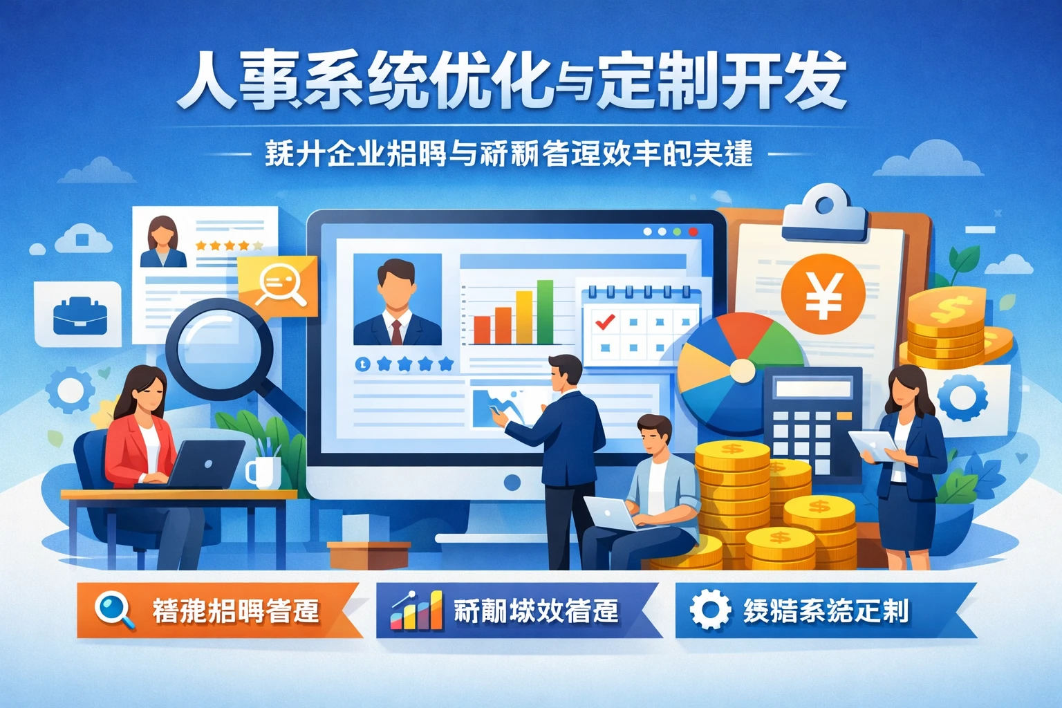 人事系统优化与定制开发：提升企业招聘与薪酬管理效率的关键