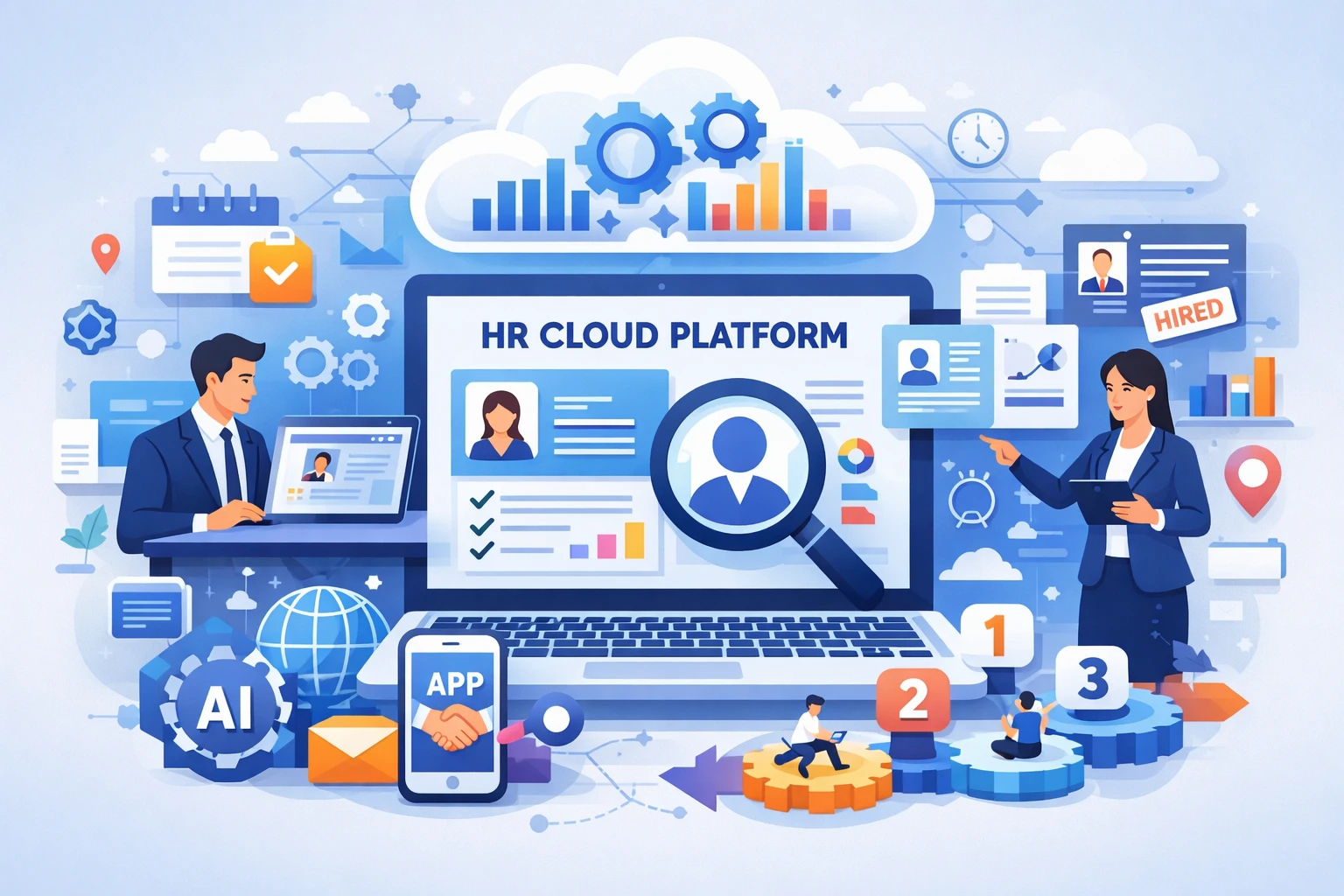 人力资源软件与数字化人事系统：现代企业人事云平台的转型之道