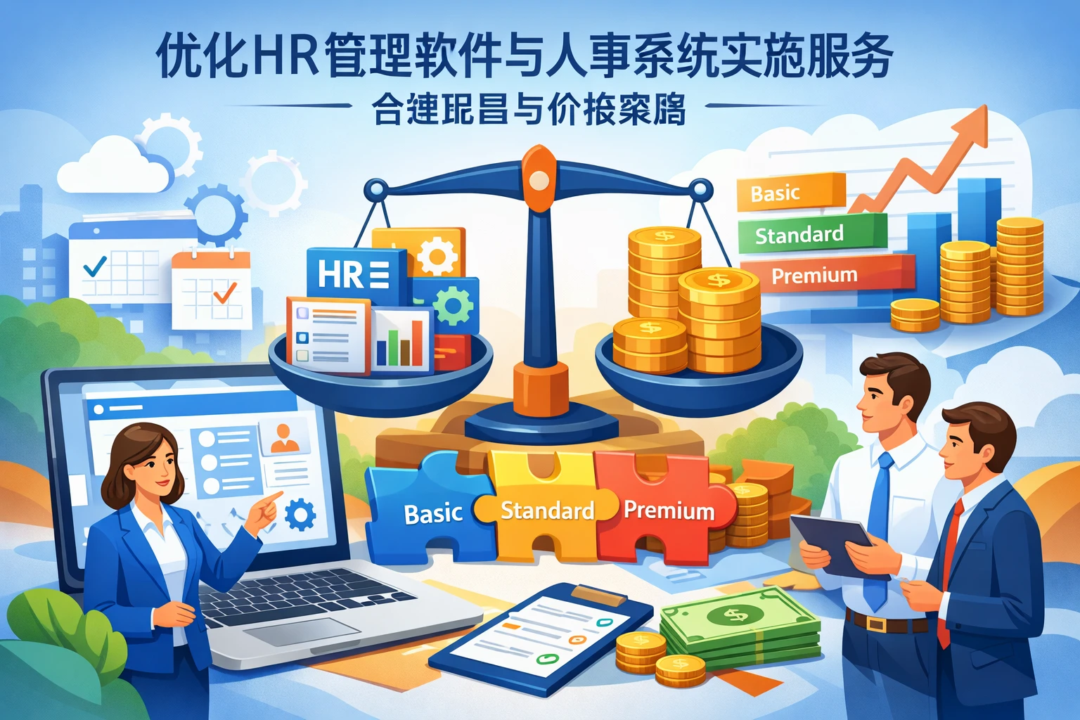 优化HR管理软件与人事系统实施服务：合理配置与价格策略