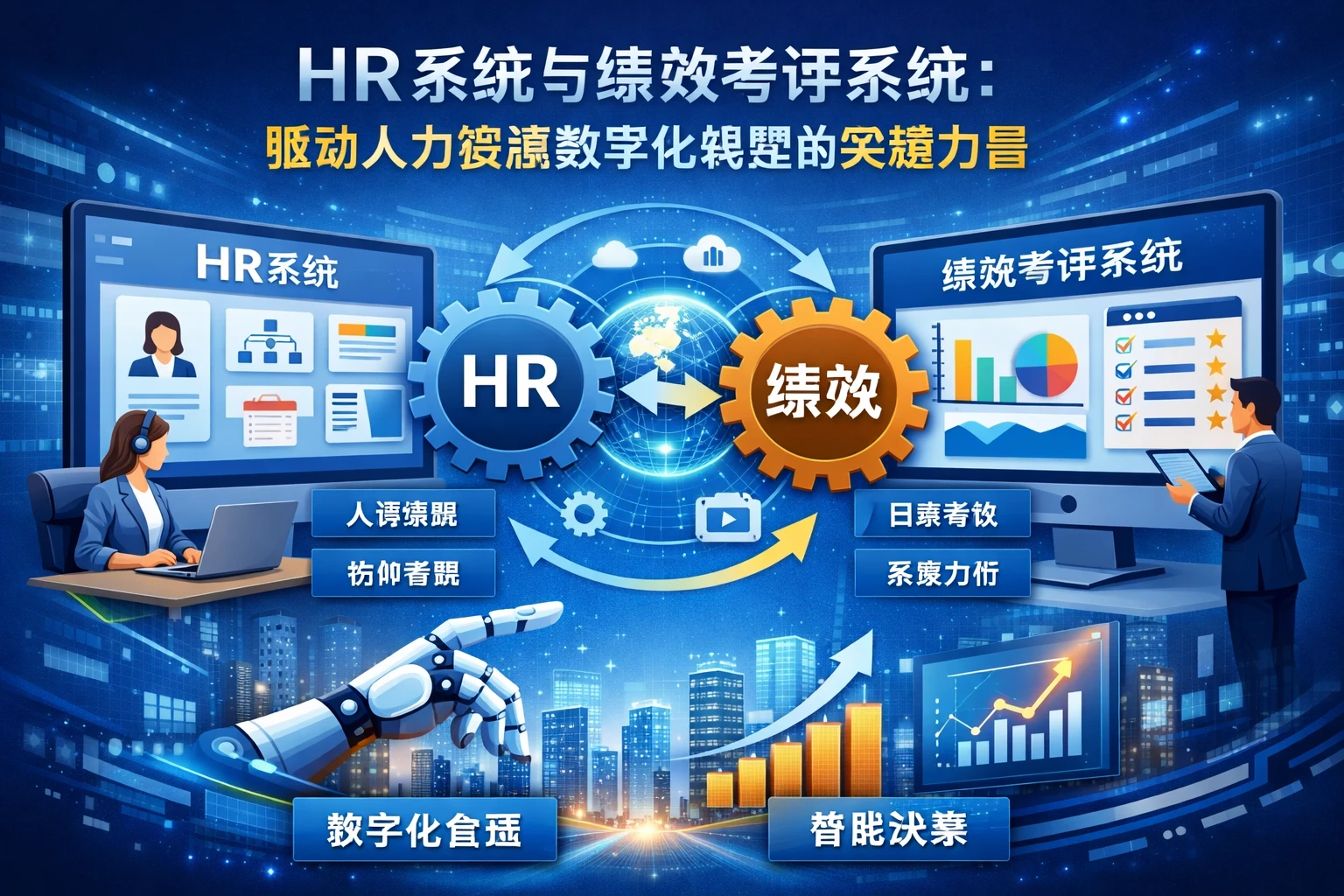 HR系统与绩效考评系统:驱动人力资源数字化转型的关键力量