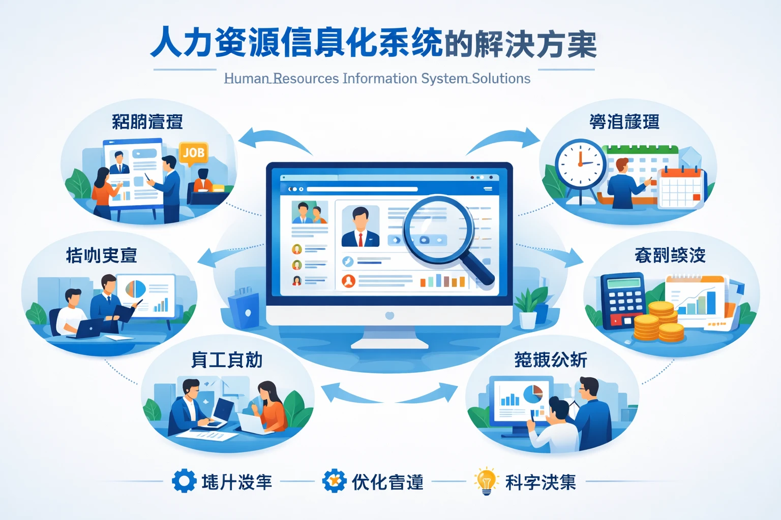 人力资源信息化系统的解决方案