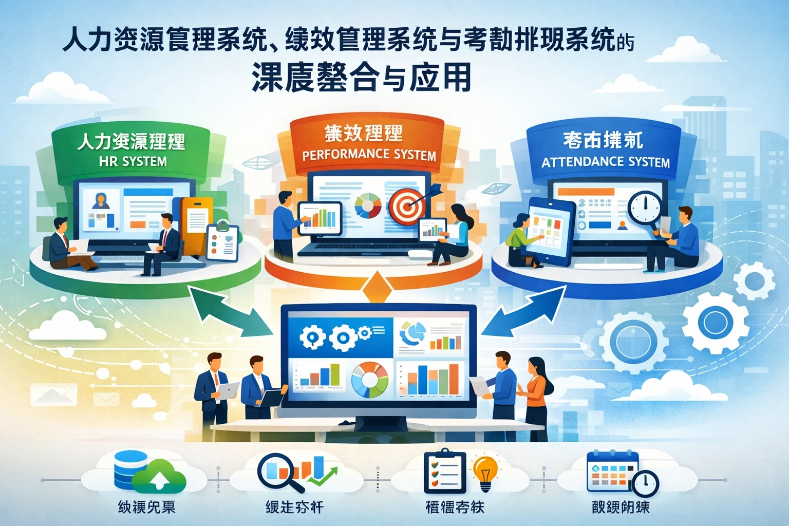 人力资源管理系统、绩效管理系统与考勤排班系统的深度整合与应用