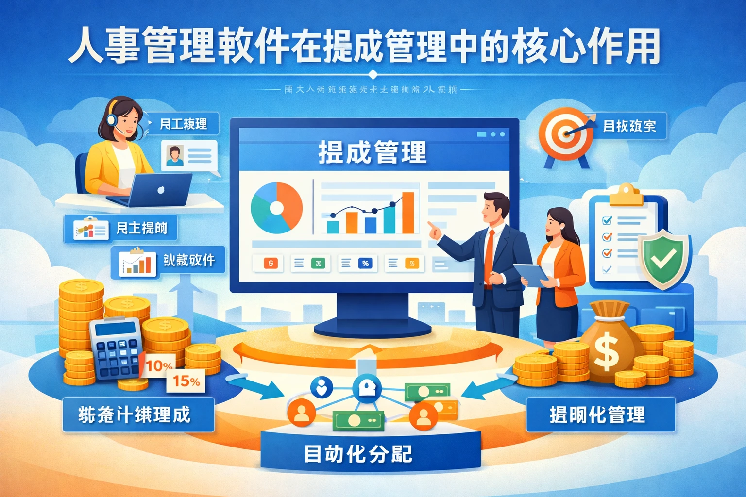 人事管理软件在提成管理中的核心作用