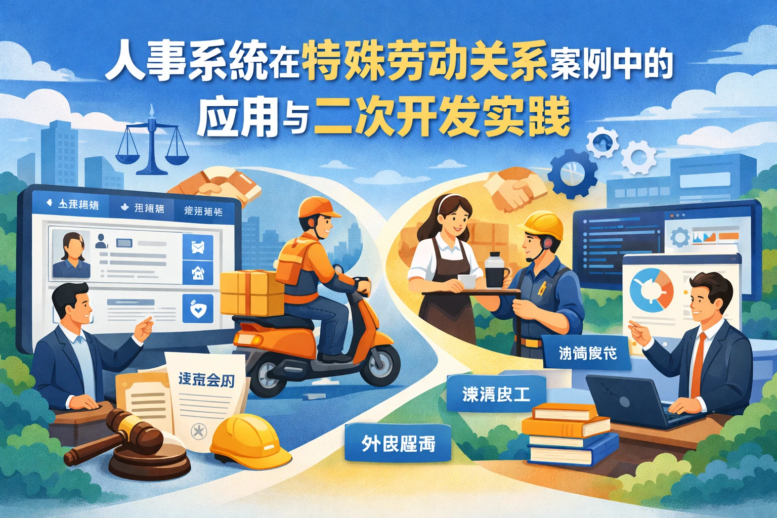 人事系统在特殊劳动关系案例中的应用与二次开发实践