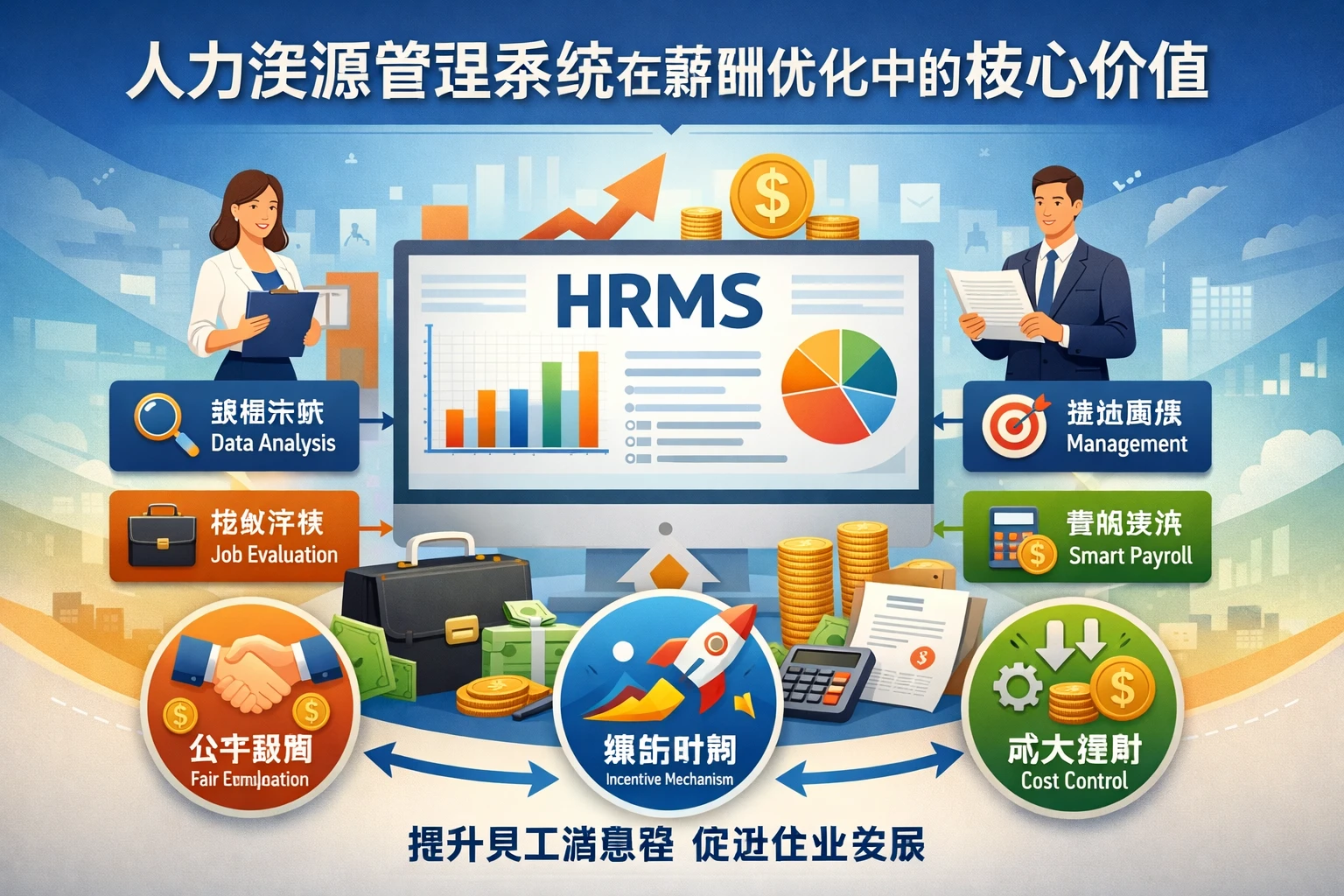 人力资源管理系统在薪酬优化中的核心价值
