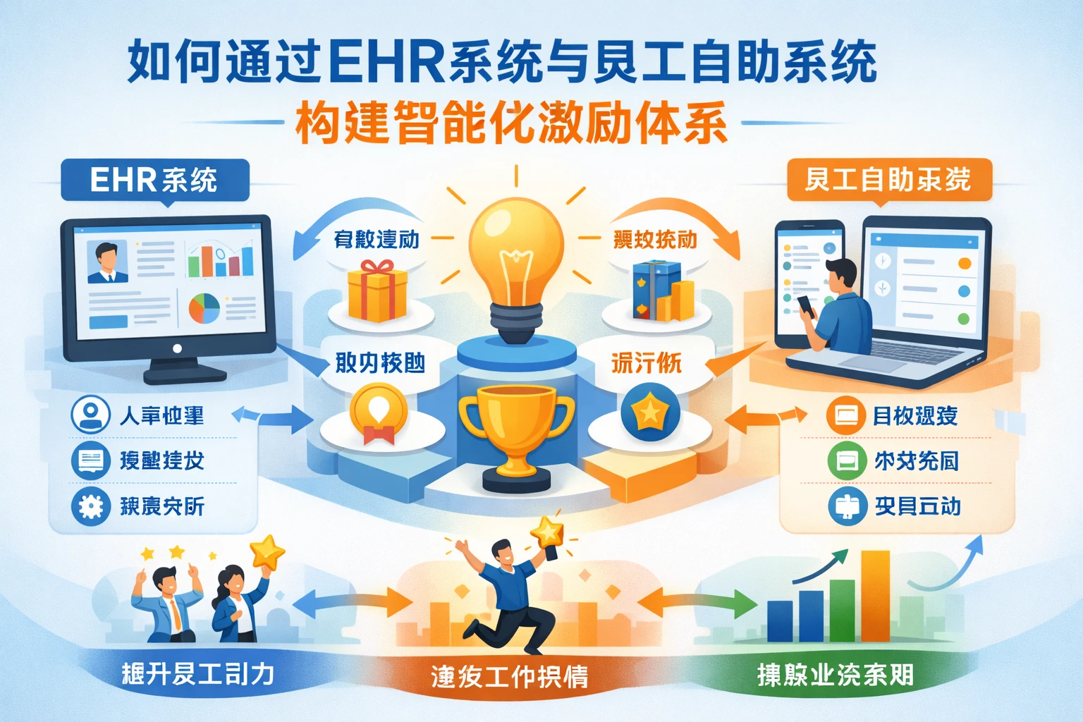 如何通过EHR系统与员工自助系统构建智能化激励体系