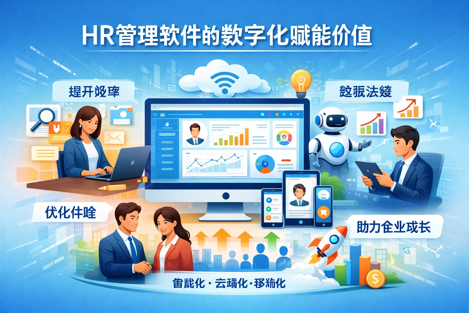 HR管理软件的数字化赋能价值