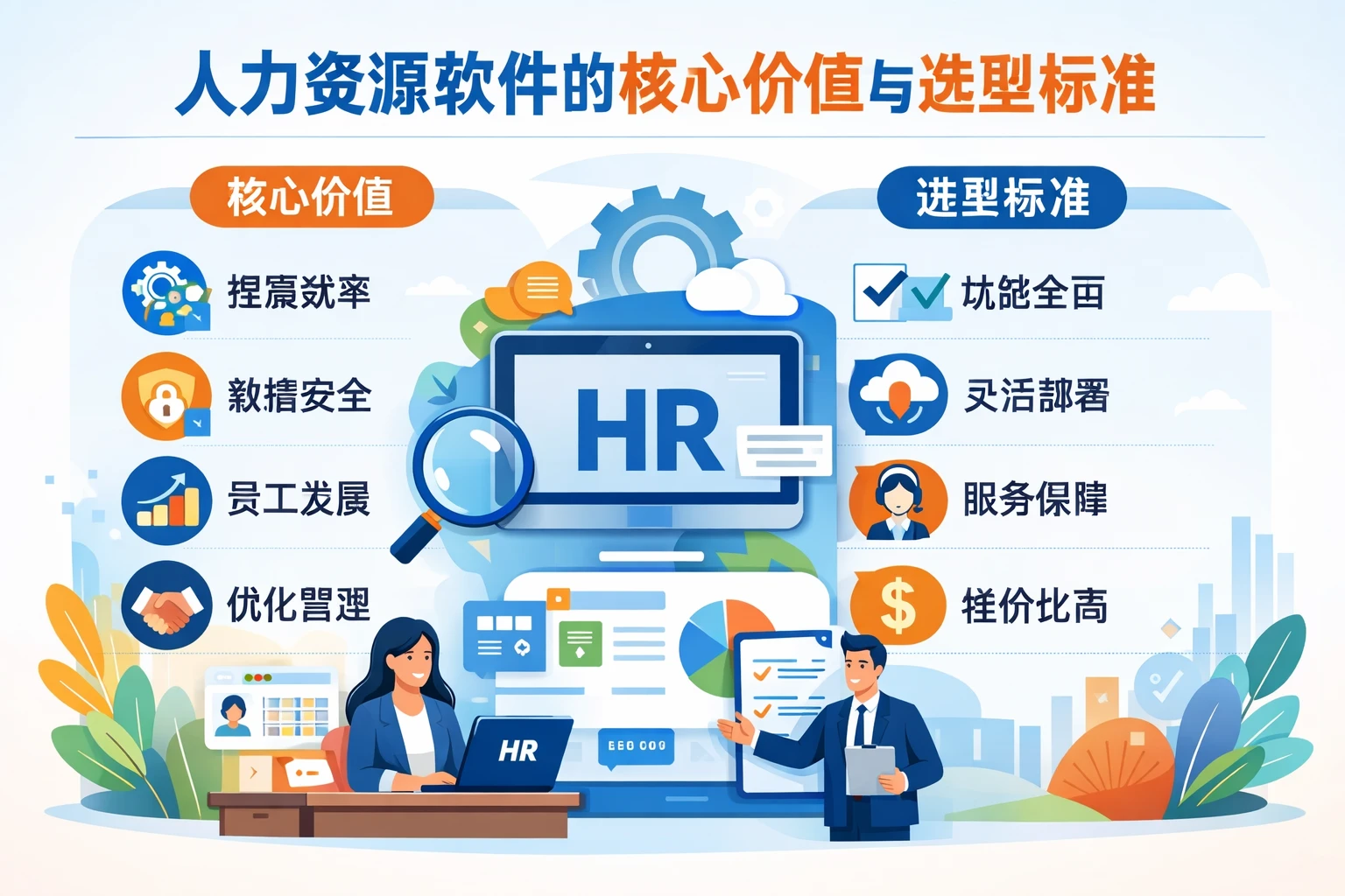 人力资源软件的核心价值与选型标准