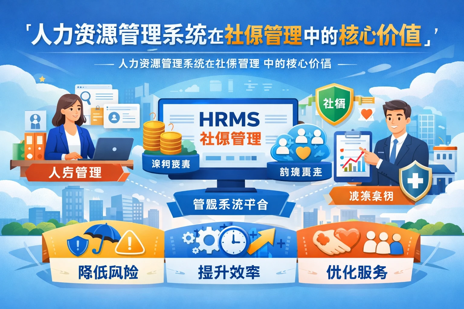人力资源管理系统在社保管理中的核心价值