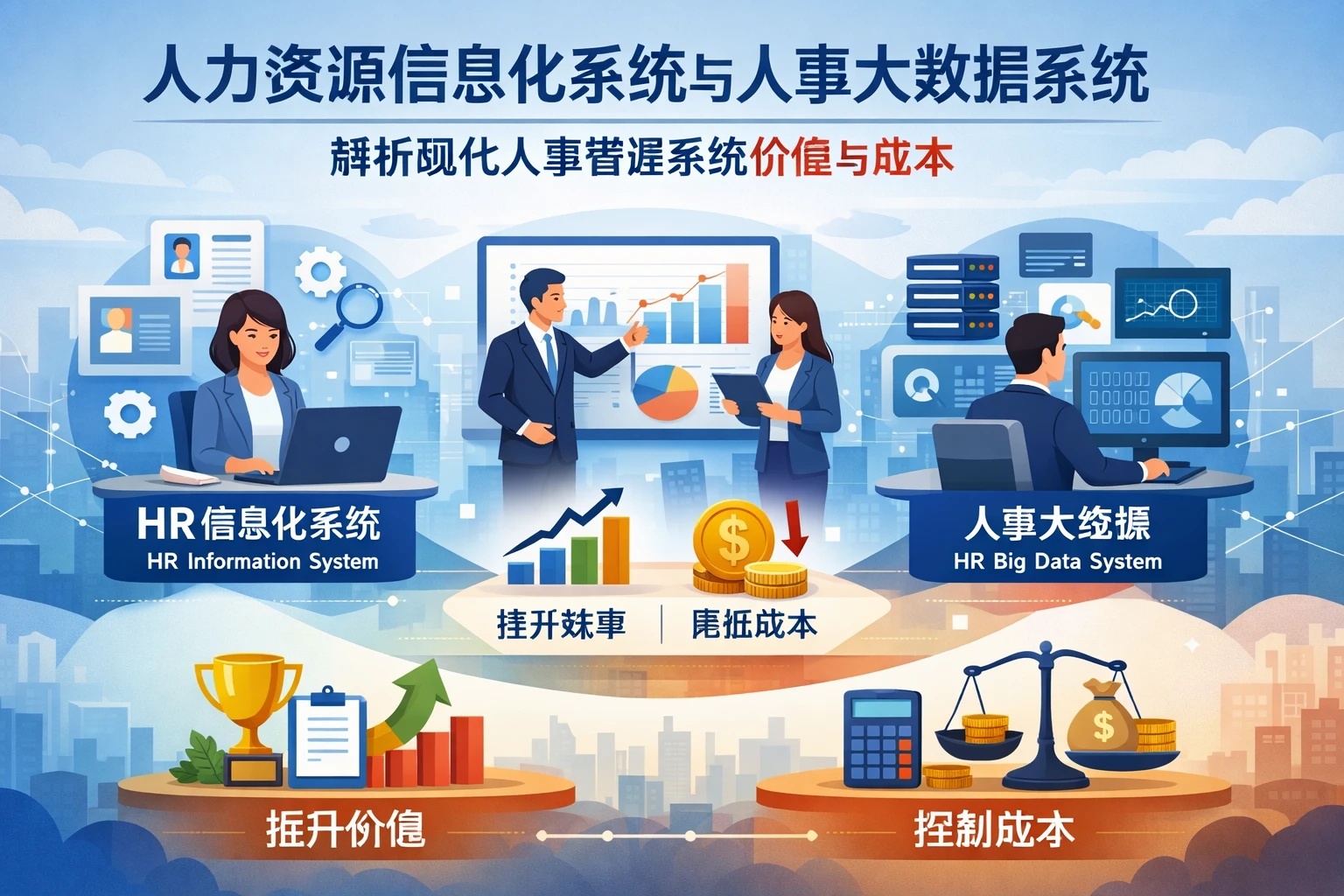 人力资源信息化系统与人事大数据系统：解析现代人事管理系统价值与成本