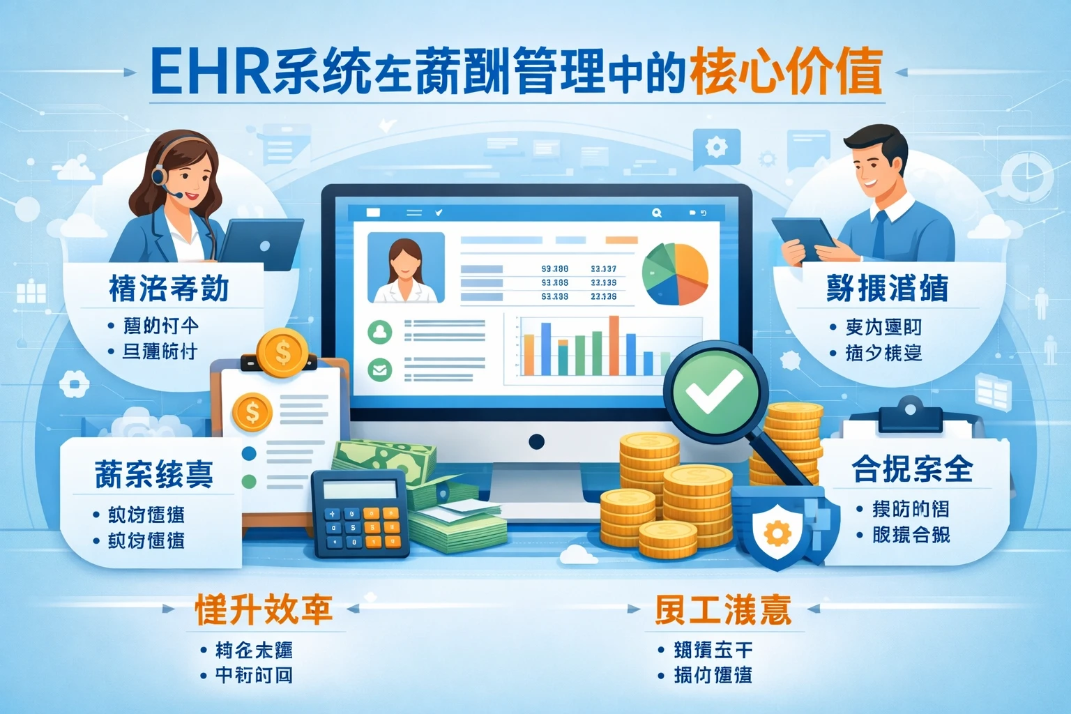 EHR系统在薪酬管理中的核心价值