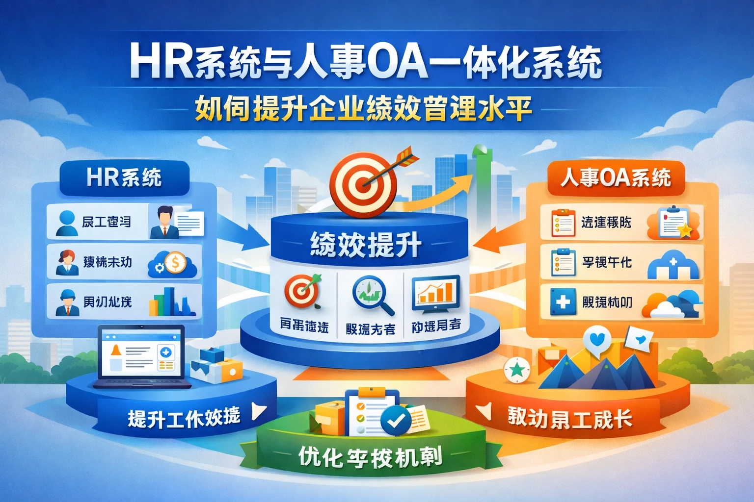HR系统与人事OA一体化系统如何提升企业绩效管理水平