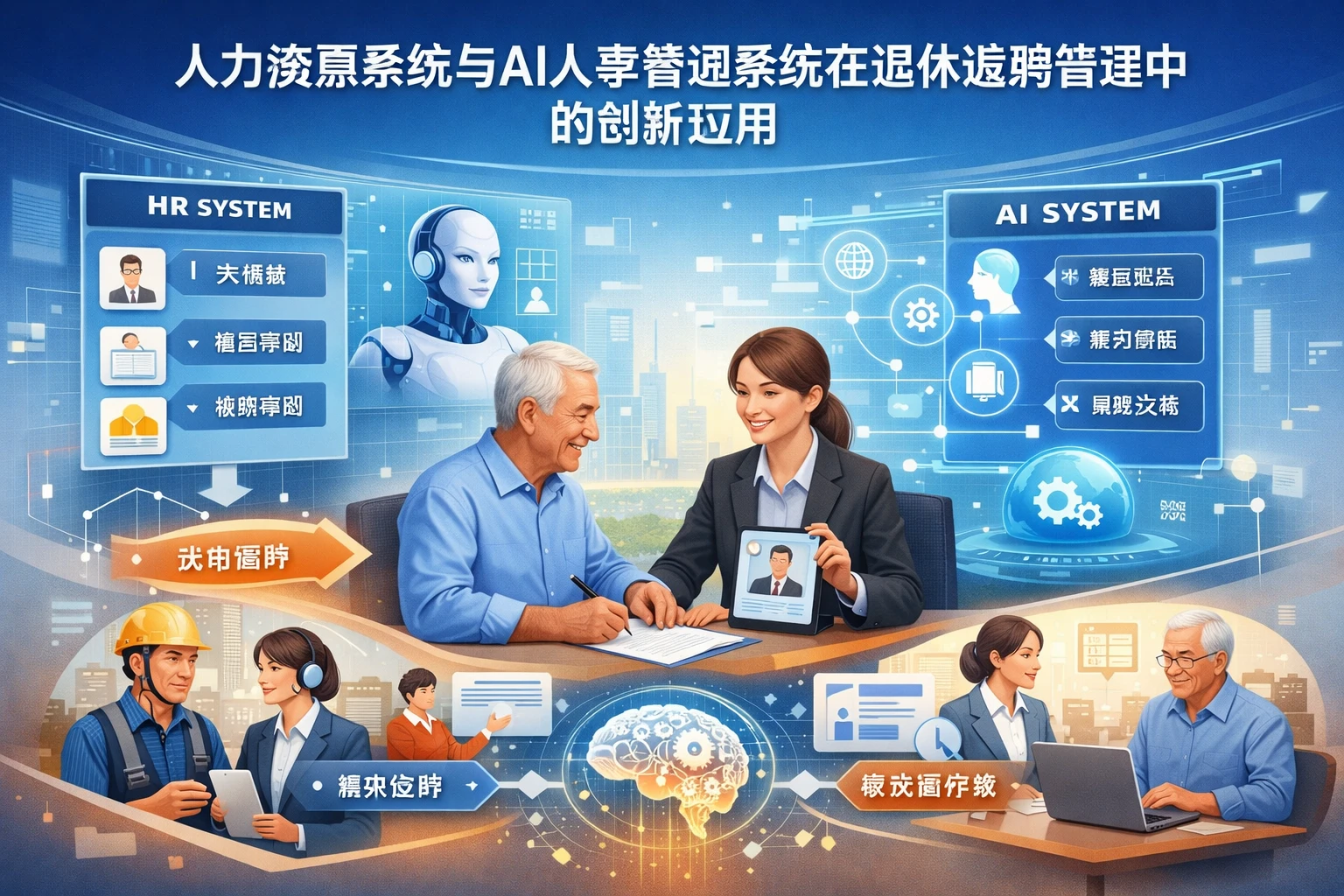 人力资源系统与AI人事管理系统在退休返聘管理中的创新应用