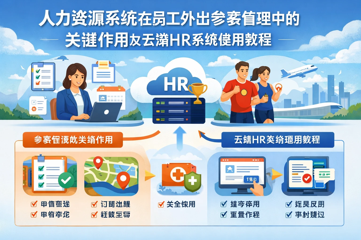 人力资源系统在员工外出参赛管理中的关键作用及云端HR系统使用教程