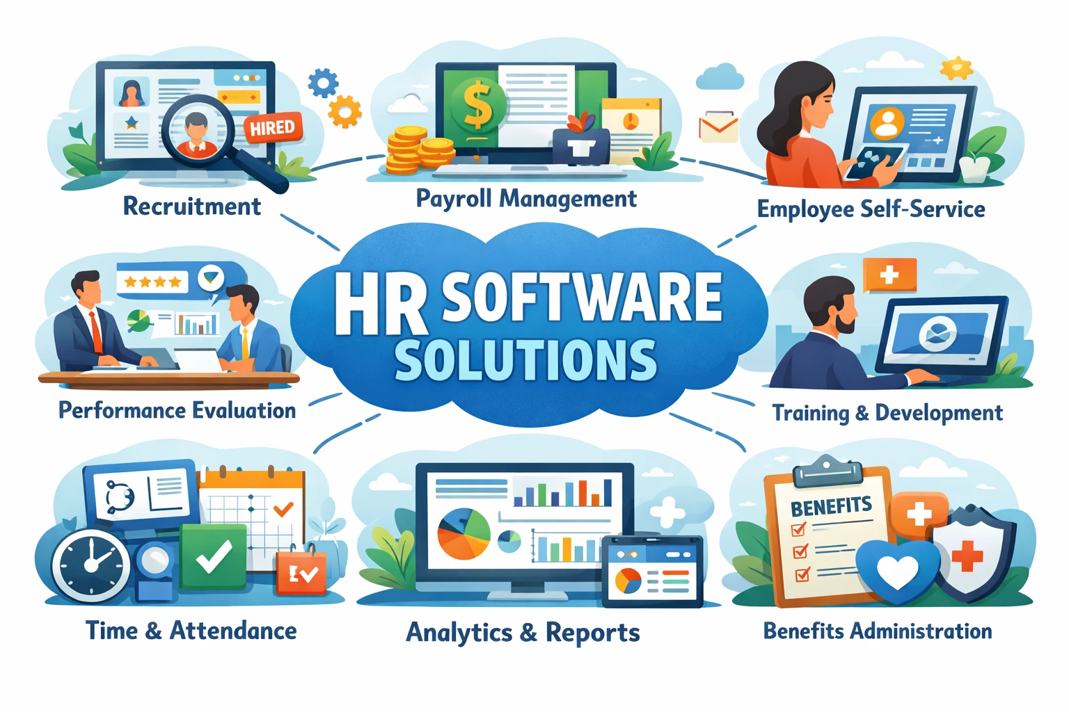 人力资源软件的解决方案