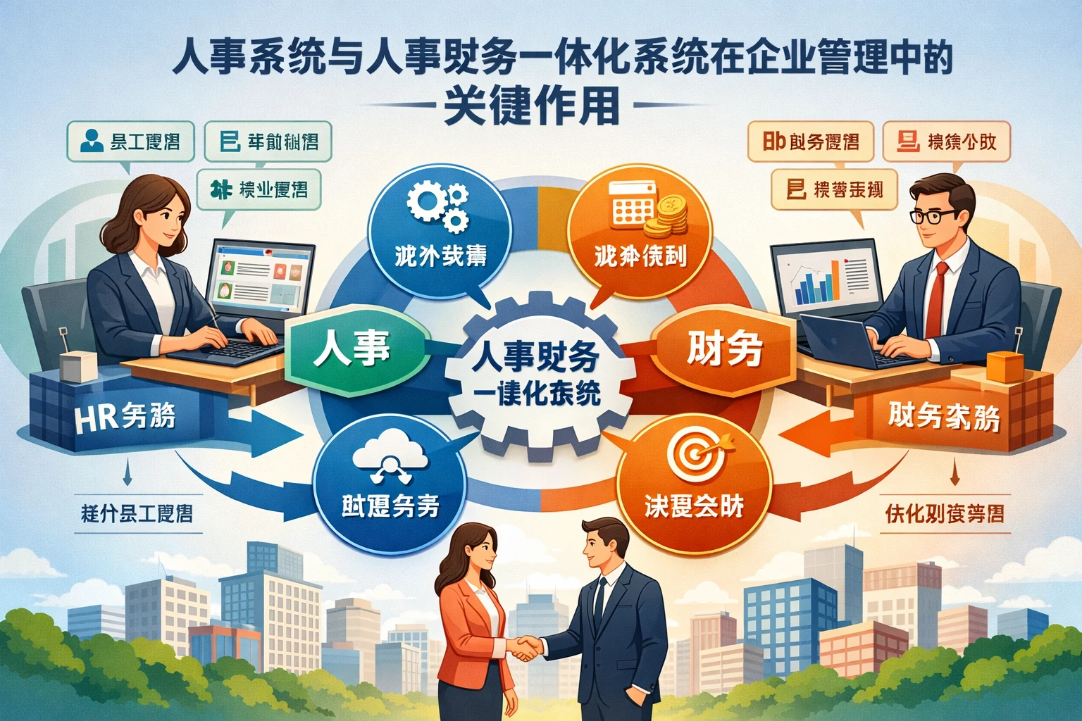 人事系统与人事财务一体化系统在企业管理中的关键作用