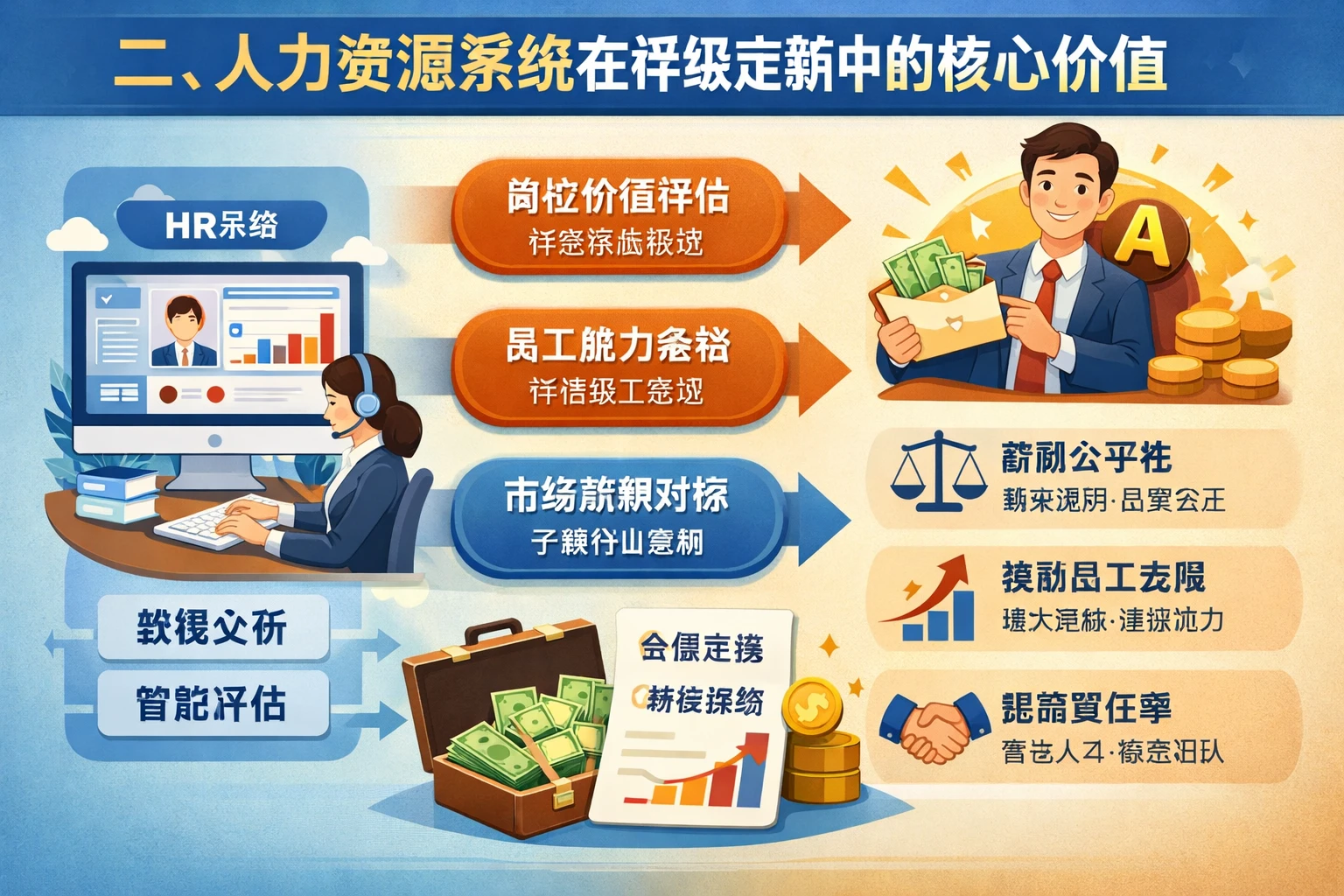 二、人力资源系统在评级定薪中的核心价值