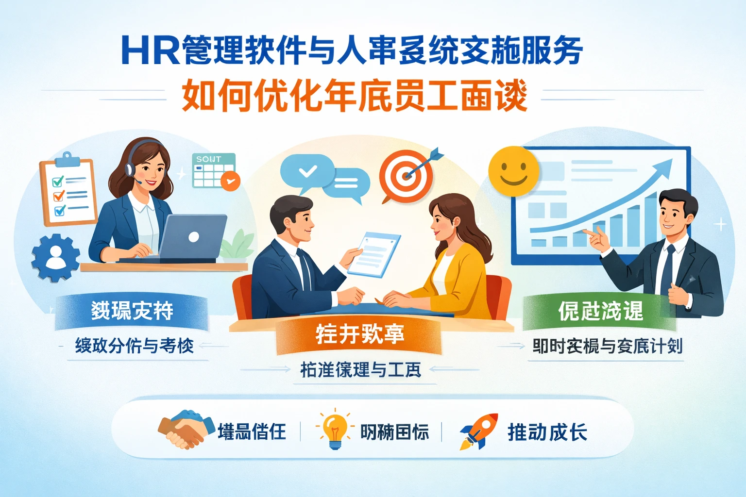 HR管理软件与人事系统实施服务如何优化年底员工面谈