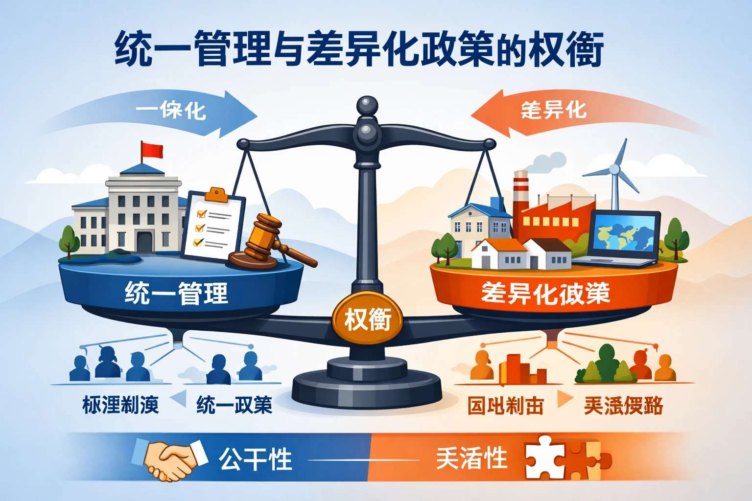 统一管理与差异化政策的权衡