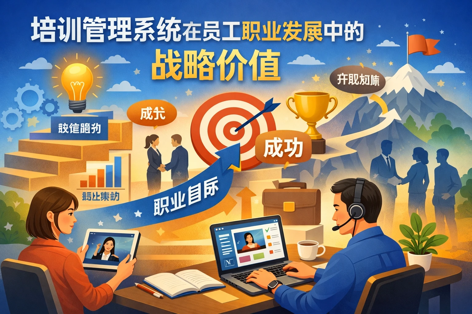 培训管理系统在员工职业发展中的战略价值