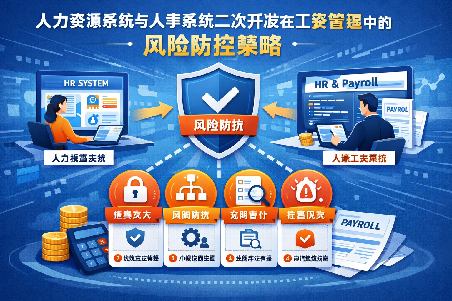 人力资源系统与人事系统二次开发在工资管理中的风险防控策略