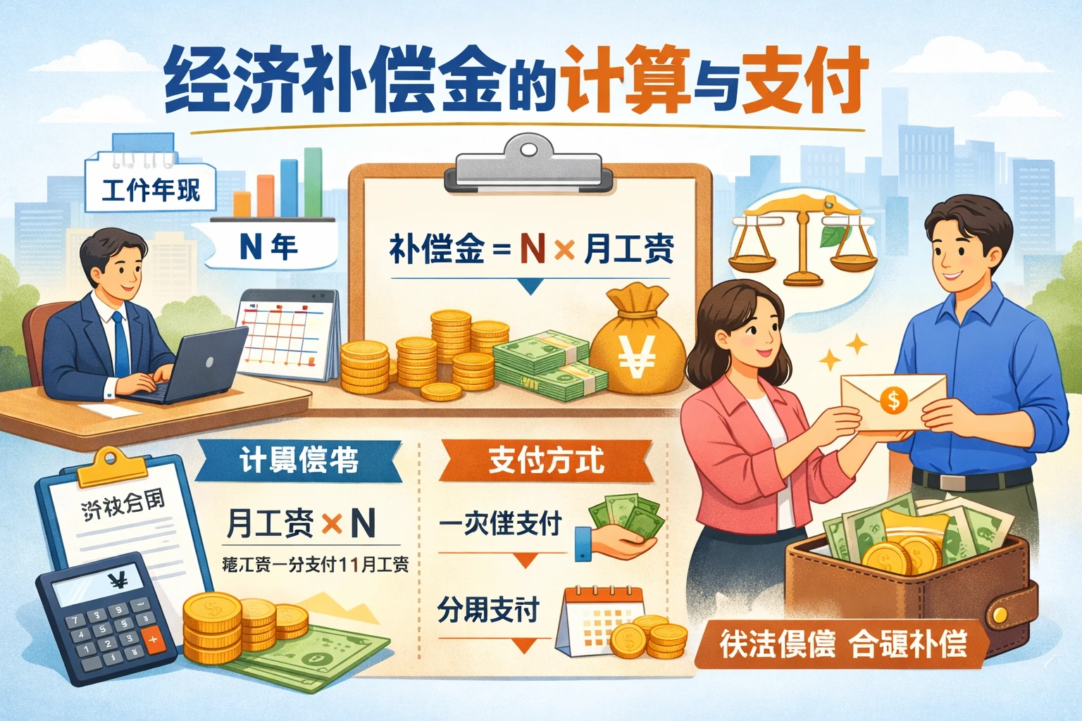 经济补偿金的计算与支付