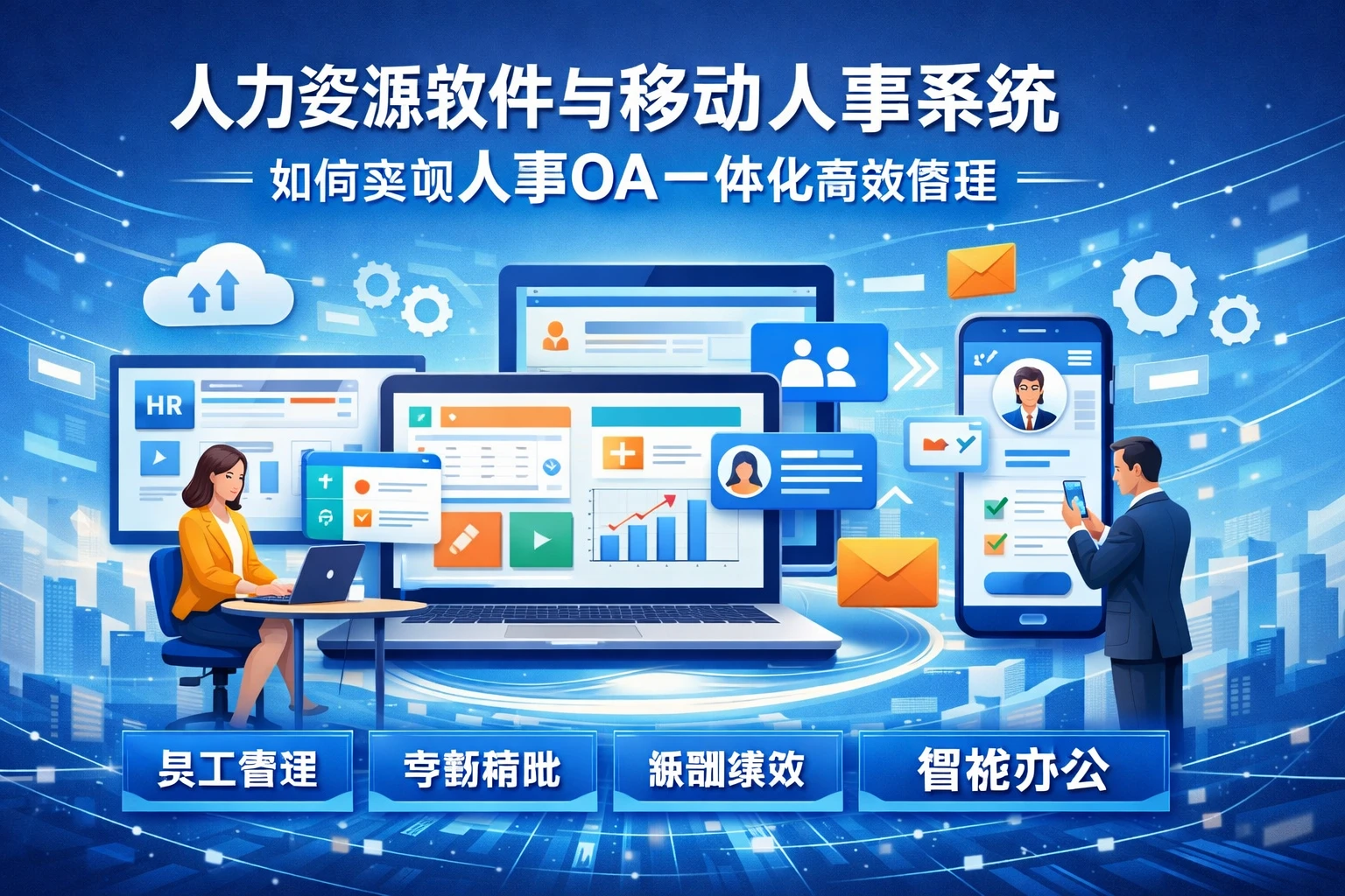 人力资源软件与移动人事系统如何实现人事OA一体化高效管理