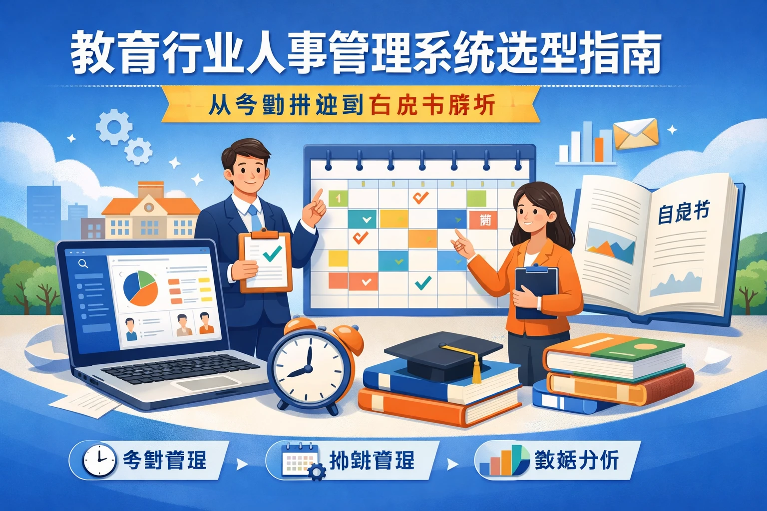 教育行业人事管理系统选型指南：从考勤排班到白皮书解析