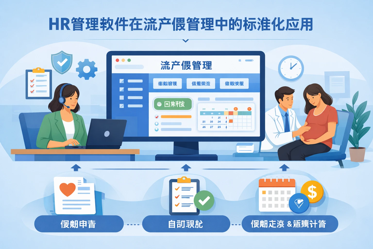 HR管理软件在流产假管理中的标准化应用