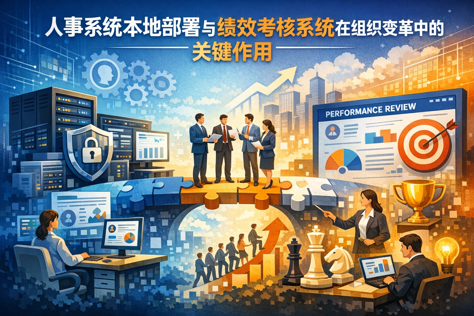 人事系统本地部署与绩效考核系统在组织变革中的关键作用