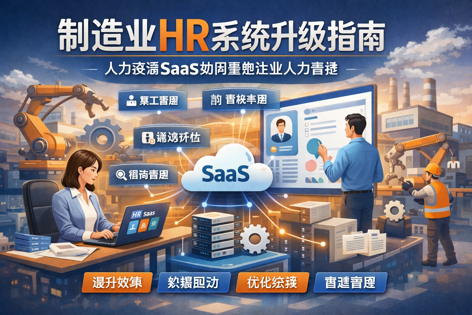 制造业HR系统升级指南：人力资源SaaS如何重塑企业人力管理