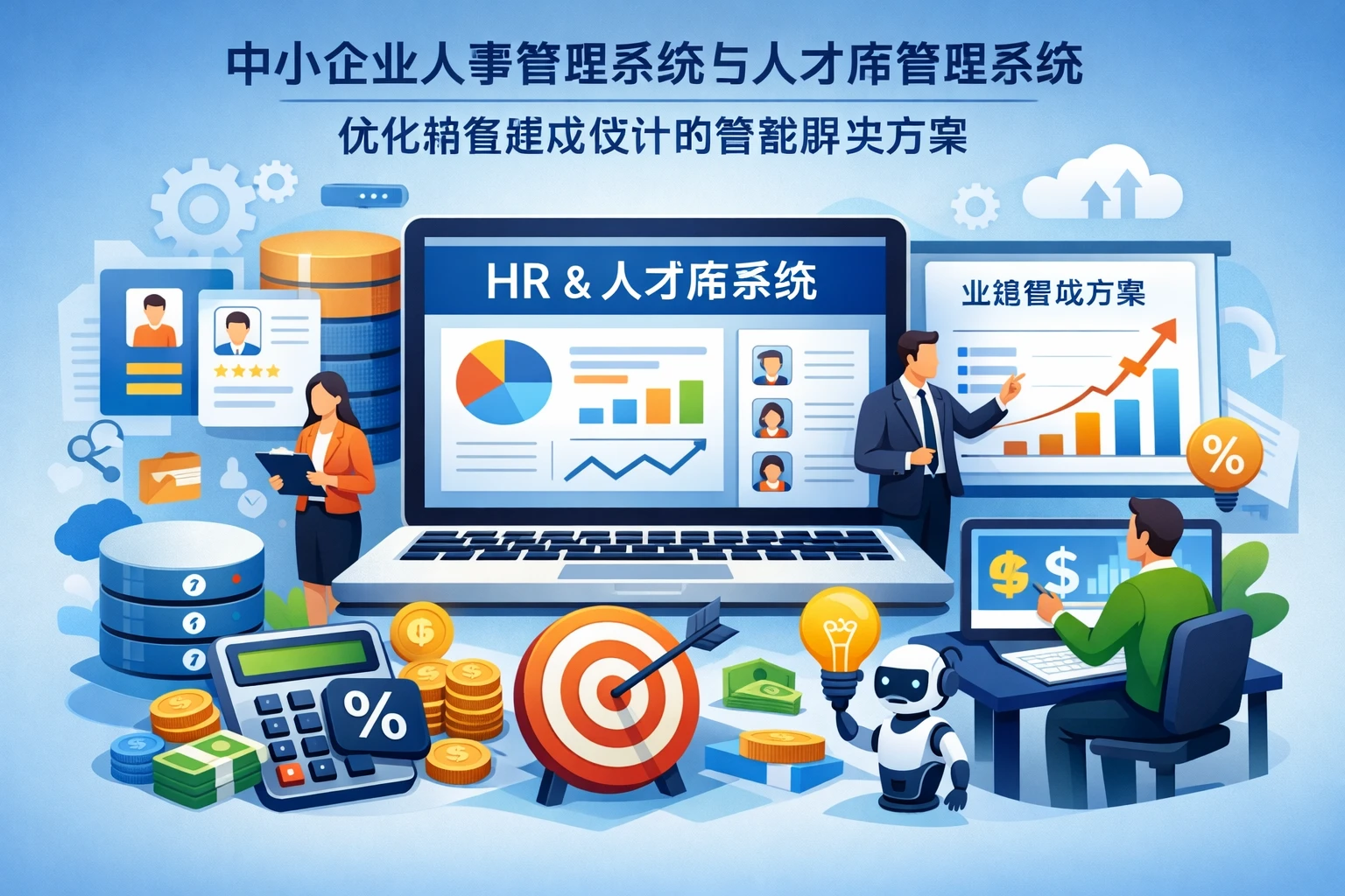 中小企业人事管理系统与人才库管理系统：优化销售提成设计的智能解决方案