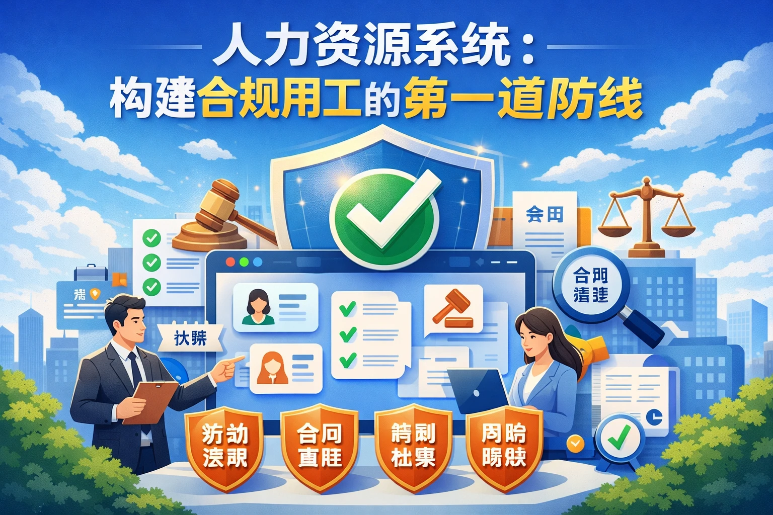 人力资源系统：构建合规用工的第一道防线