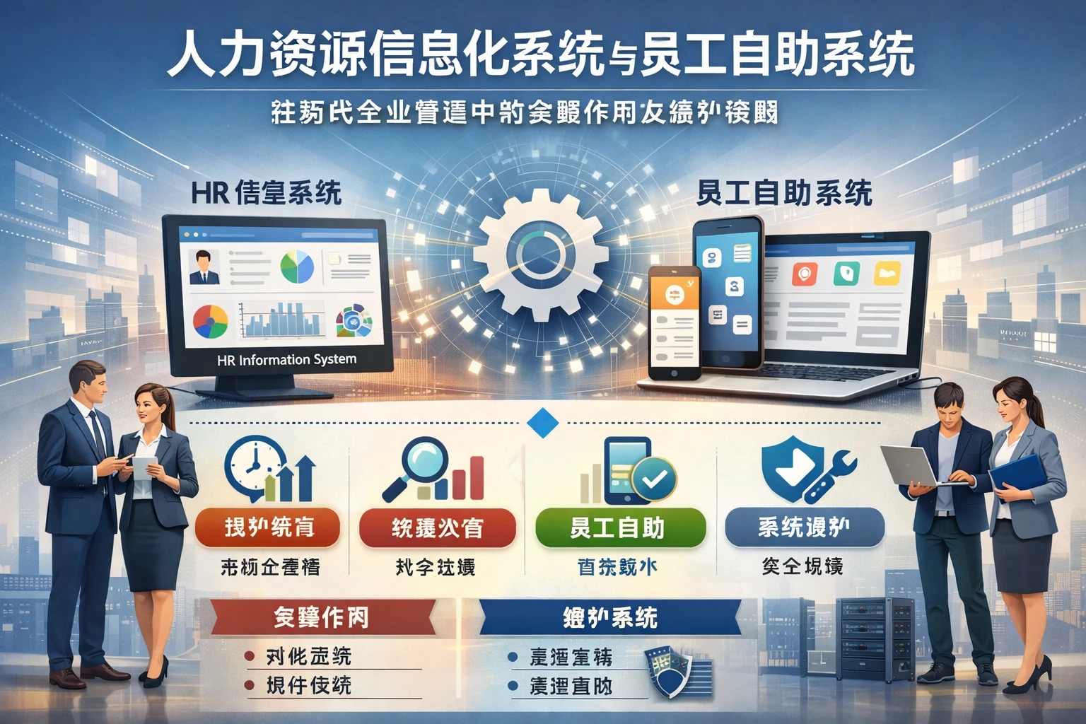 人力资源信息化系统与员工自助系统在现代企业管理中的关键作用及维护策略