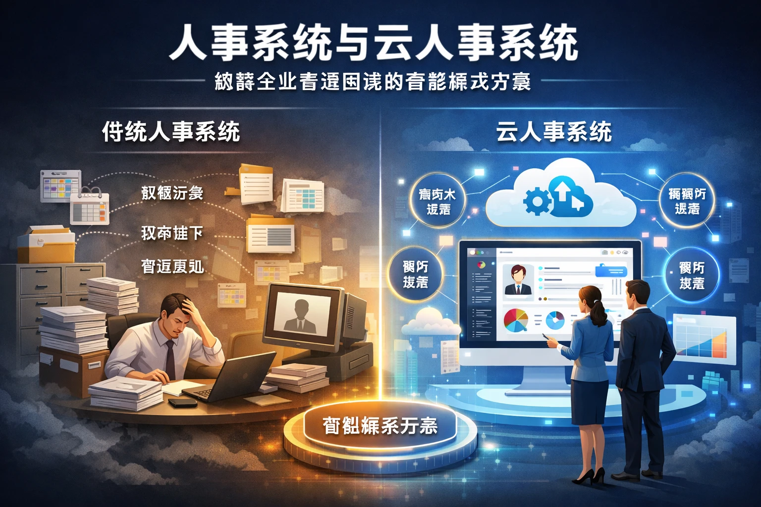 人事系统与云人事系统:破解企业管理困境的智能解决方案