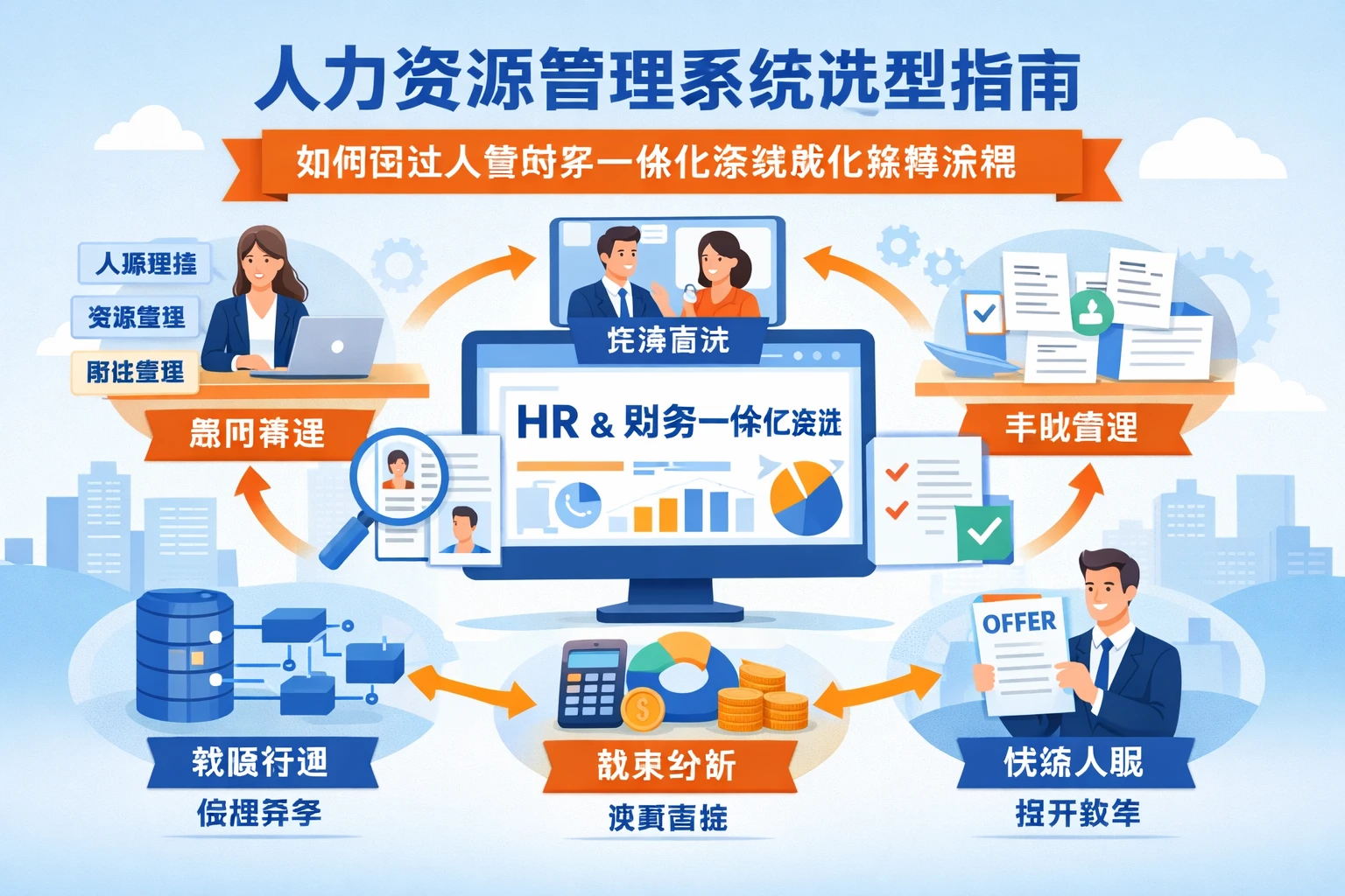 人力资源管理系统选型指南:如何通过人事财务一体化系统优化招聘流程