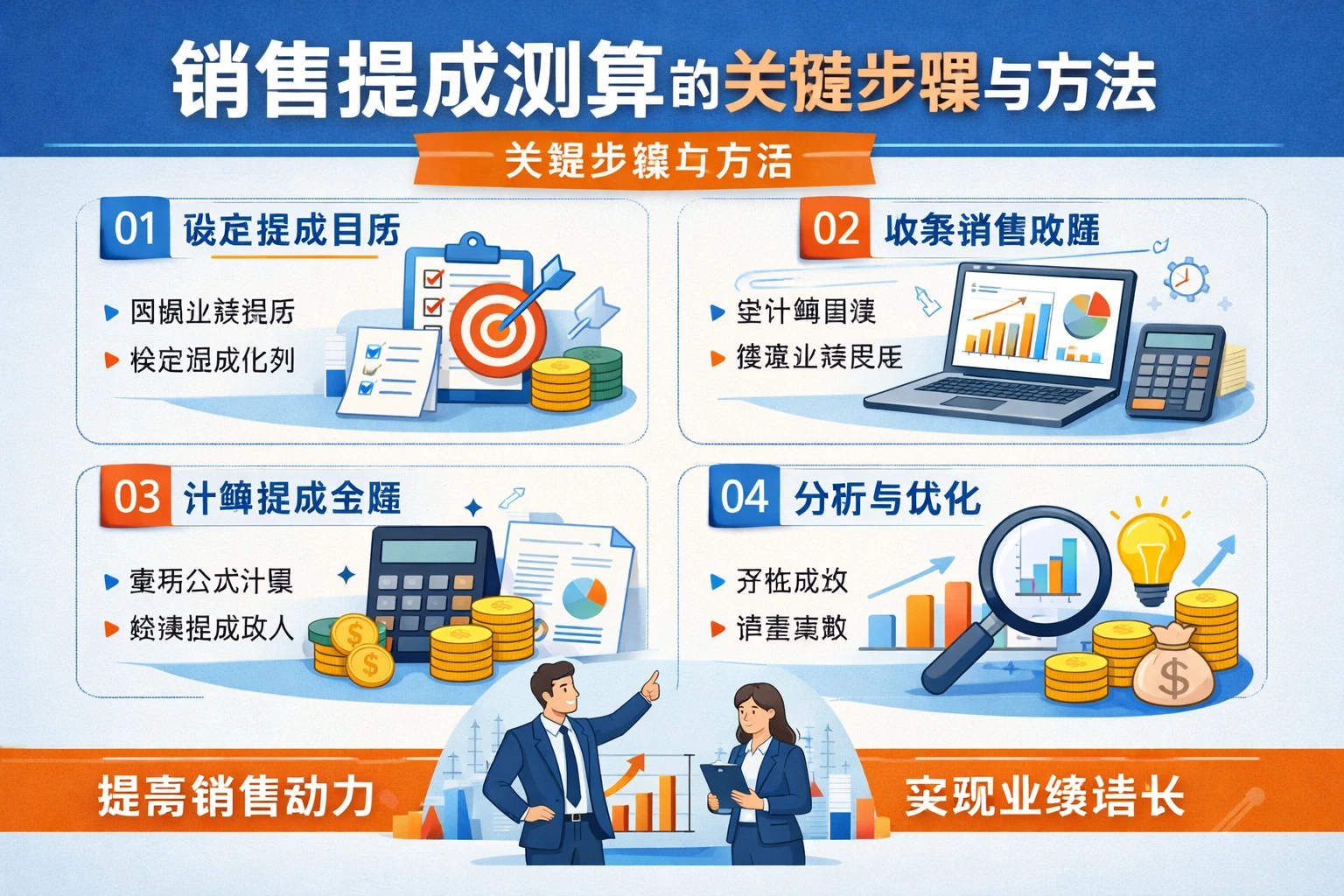 销售提成测算的关键步骤与方法