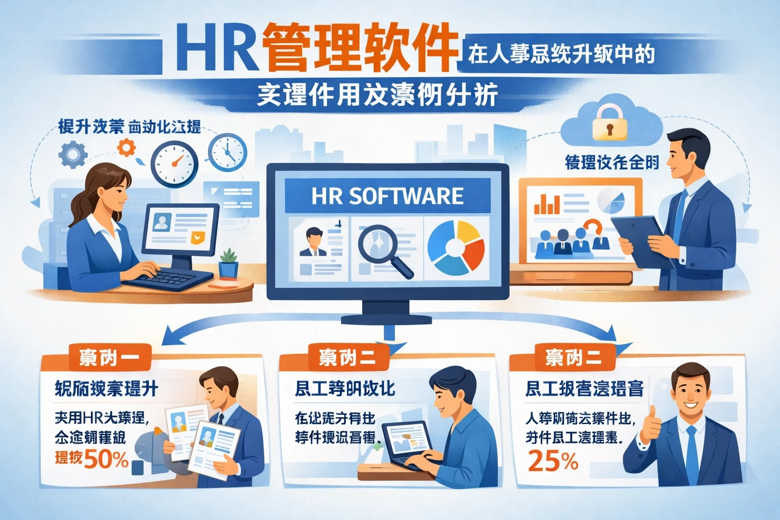 HR管理软件在人事系统升级中的关键作用及案例分析