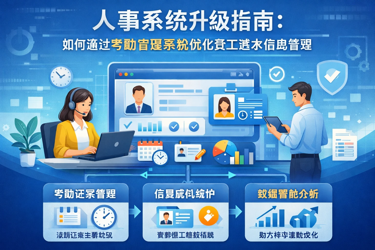 人事系统升级指南：如何通过考勤管理系统优化员工基本信息管理