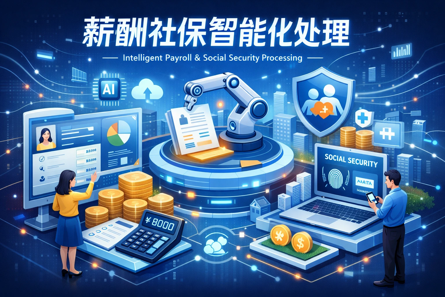 薪酬社保智能化处理