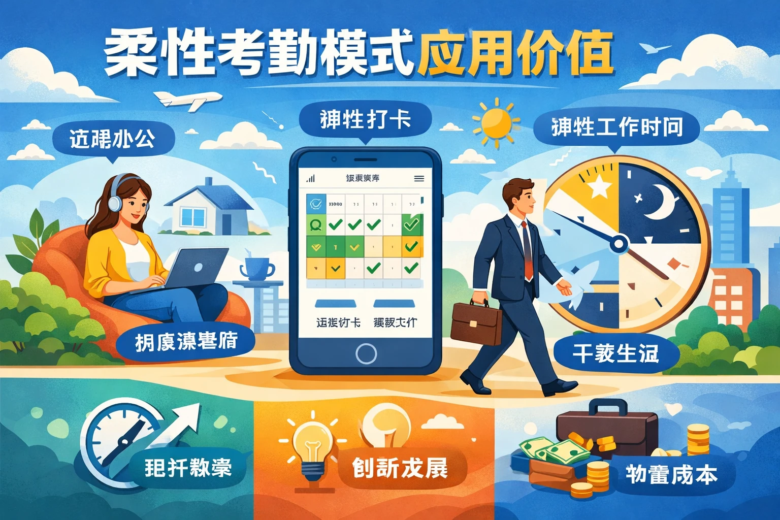 柔性考勤模式的应用价值