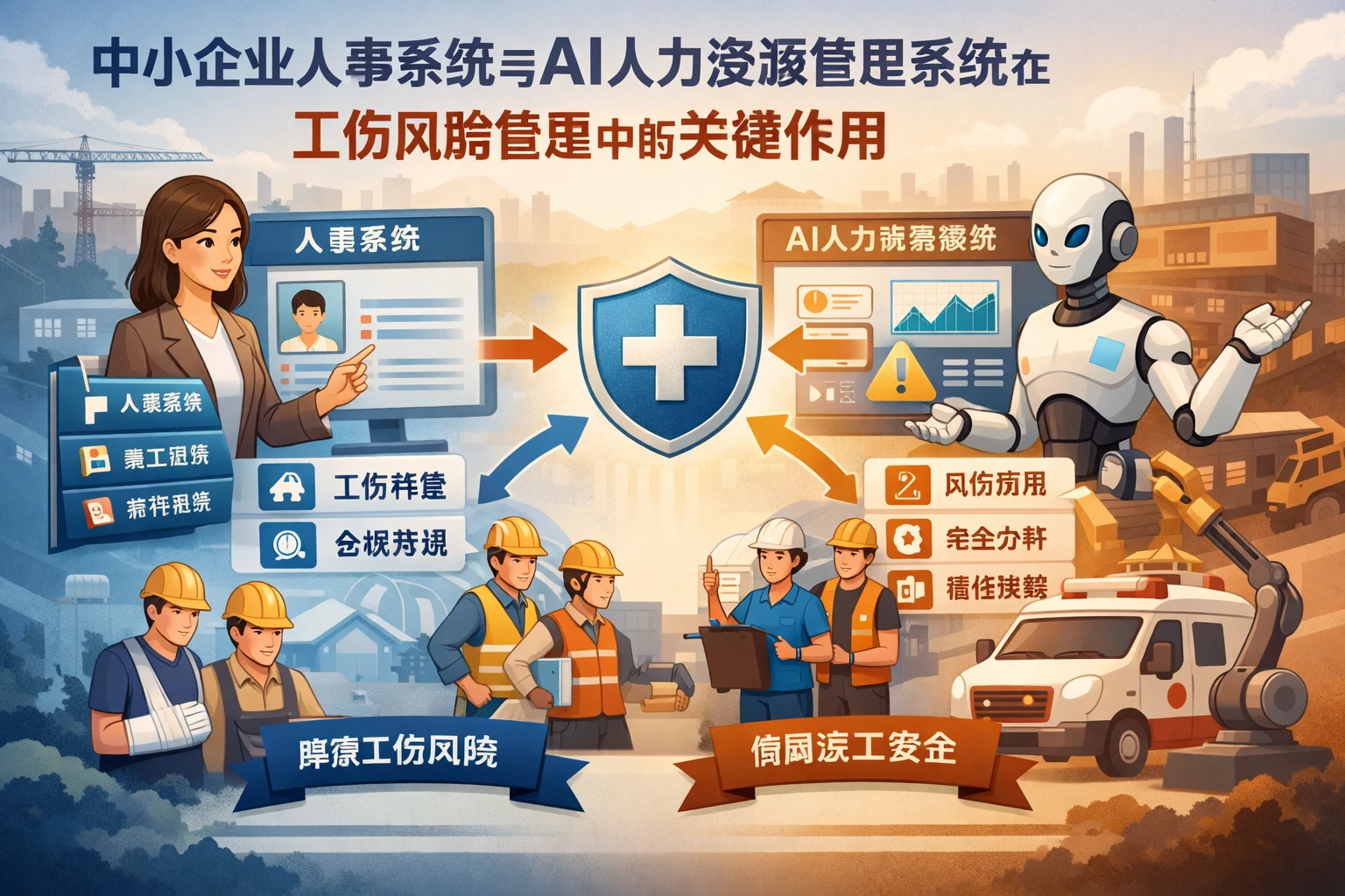 中小企业人事系统与AI人力资源管理系统在工伤风险管理中的关键作用