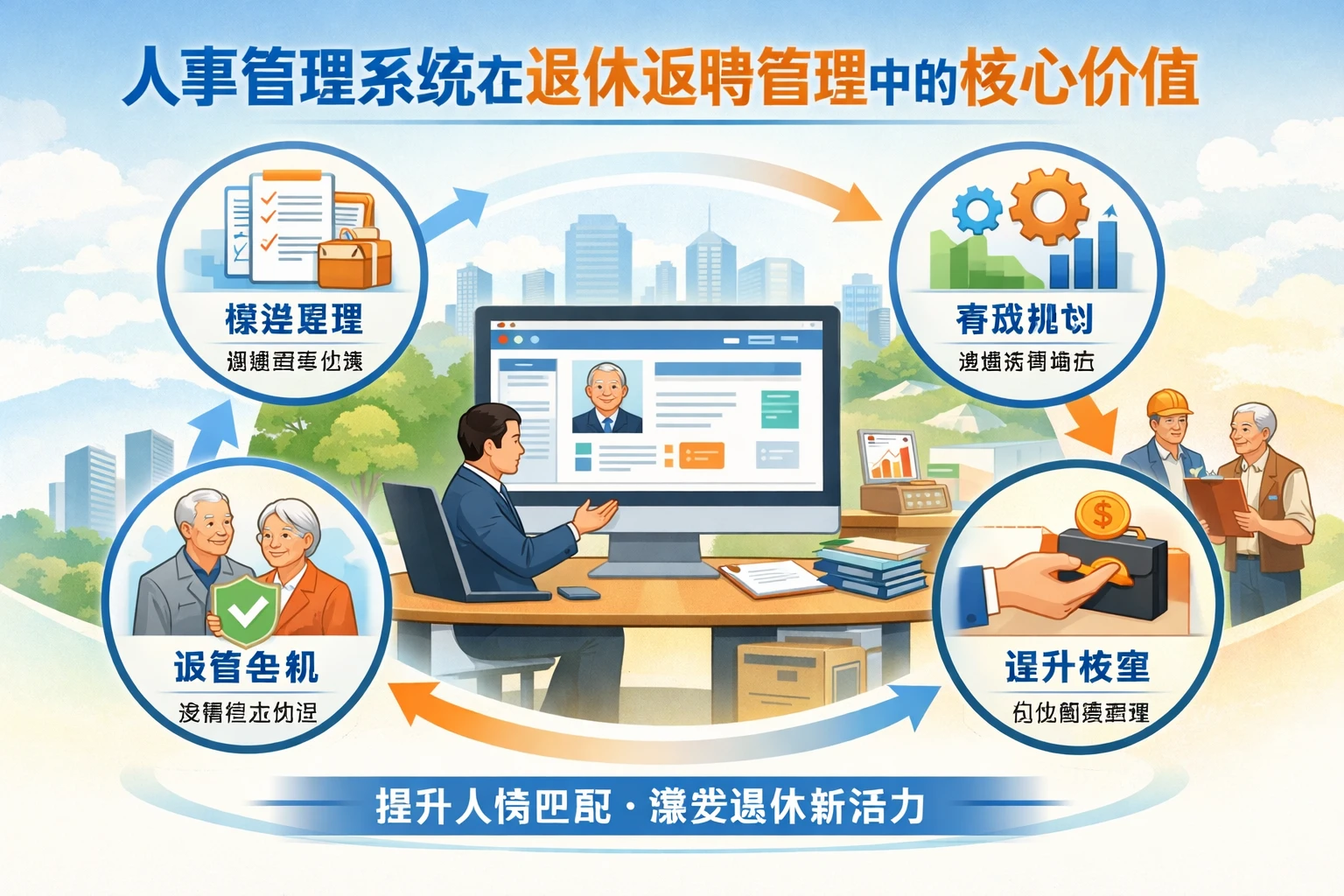 人事管理系统在退休返聘管理中的核心价值