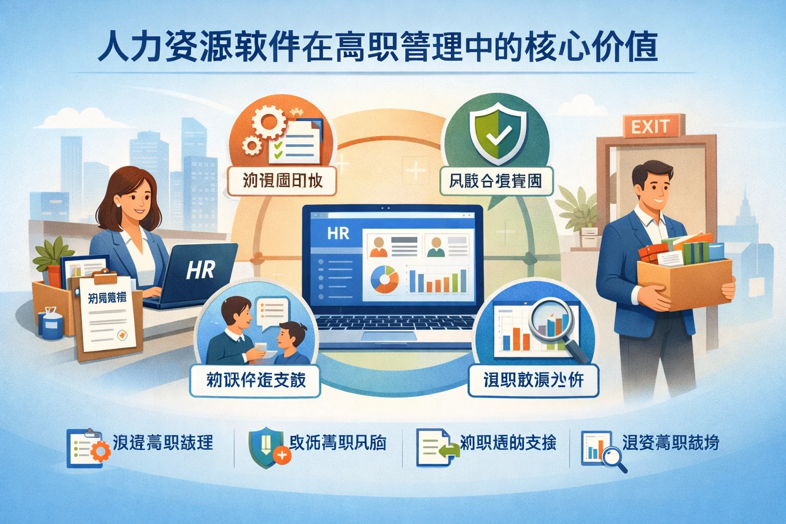 人力资源软件在离职管理中的核心价值