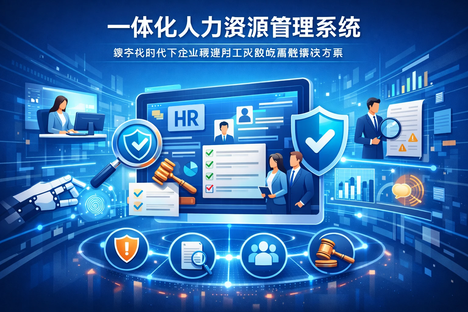 一体化人力资源管理系统：数字化时代下企业规避用工风险的智能解决方案