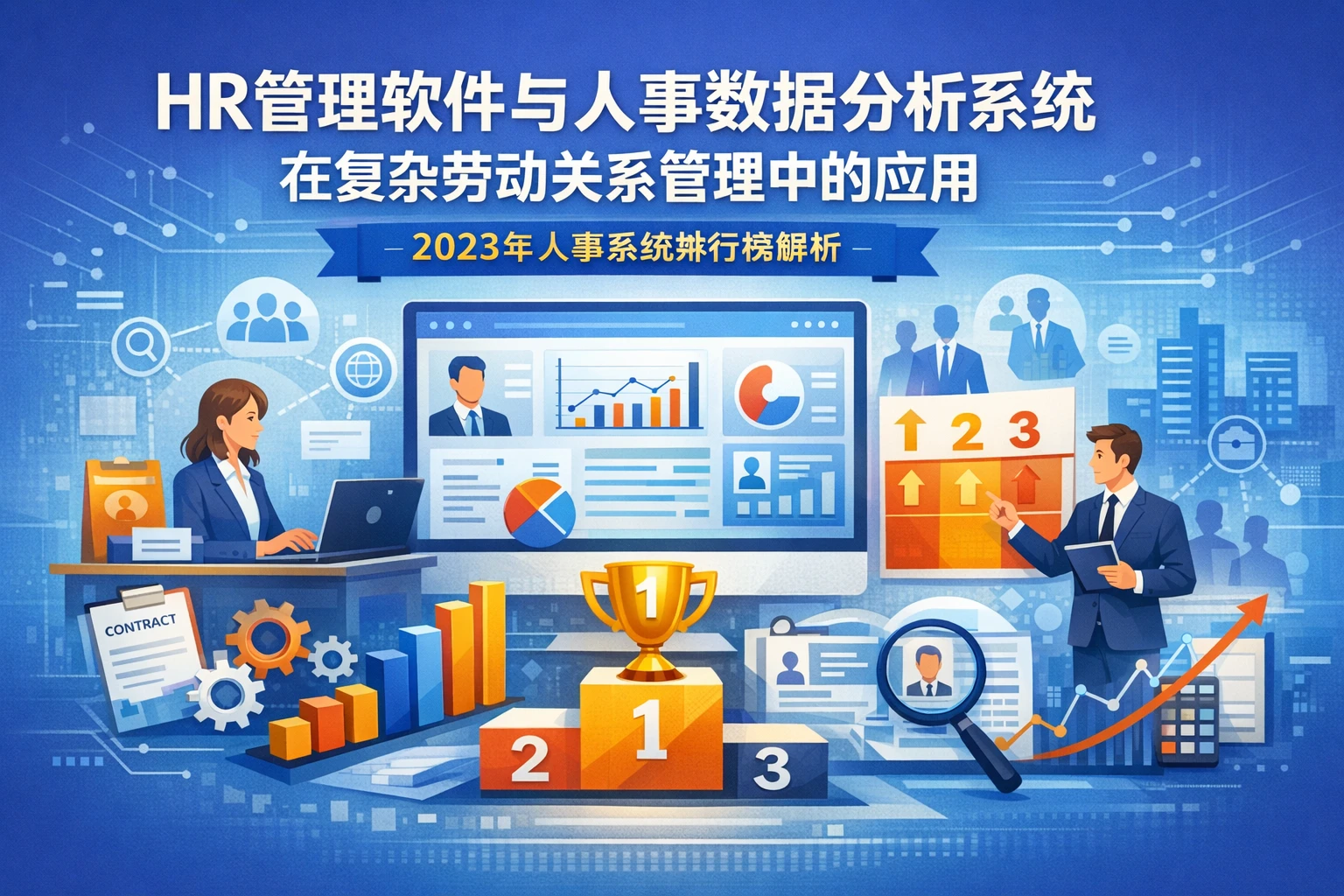 HR管理软件与人事数据分析系统在复杂劳动关系管理中的应用 - 2023年人事系统排行榜解析